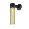 Besa Lighting Juni 16 Outdoor Sconce, Gold Bubble, Black Finish, 1x60W Incandescent JUNI16GD-WALL-BK - alternate 1